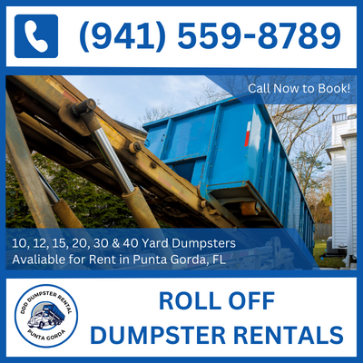 Professional Roll-Off Dumpster Rental for Punta Gorda, FL - Residential & Commercial - DDD Dumpster Rental Punta Gorda